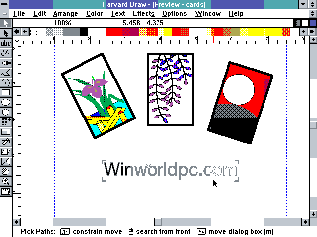 Harvard Draw for Windows 1.0 - Edit